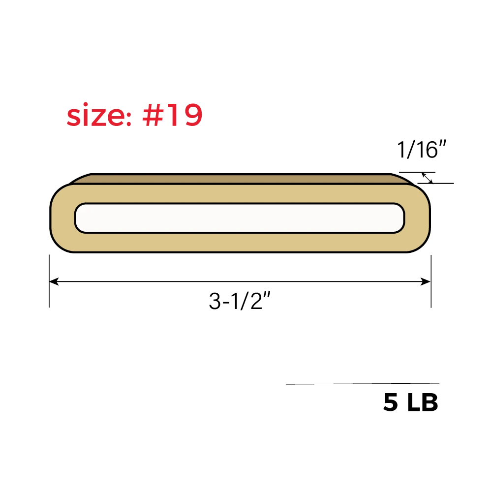 Star® Elastic Rubber Bands, #16, 1/16” X 2-1/2”, 9000 Per Bag, 2,27 Kg (5 Lb), 379560 7 Star® Elastic Rubber Bands, #16, 1/16” X 2-1/2”, 9000 Per Bag, 2,27 Kg (5 Lb), 379560 - Image 7