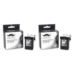 Remanufactured HP 67XL 3YM57AN Black Ink Cartridge High Yield - Moustache® - 1/Pack -Merangue International shop large 81e54 Moustache HP 67XL 3YM57AN BK ENVY 6052 All In One Remanufactured HP 67XL 3YM57AN Black Ink Cartridge High Yield Moustache