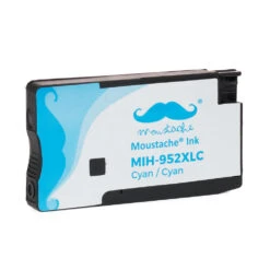 Remanufactured HP 952XL L0S61AN Cyan Ink Cartridge High Yield - Moustache® - 1/Pack 9 Remanufactured HP 952XL L0S61AN Cyan Ink Cartridge High Yield - Moustache® - 1/Pack -Merangue International shop large 87bc1 Moustache 952XL C OfficeJet Pro 8710 Remanufactured HP 952XL L0S61AN Cyan Ink Cartridge High Yield Moustache