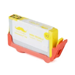 Remanufactured HP 902XL T6M10AN Yellow Ink Cartridge High Yield - Moustache® - 1/Pack -Merangue International shop large 8a43f Moustache 902XL Y OfficeJet Pro 6968 Remanufactured HP 902XL T6M10AN Yellow Ink Cartridge High Yield Moustache
