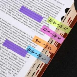 Square Shape Index Tab Flags - Moustache® - 1/Pack, 4.4 X 1.27cm, 5 Colors X 25 Sheets -Merangue International shop large 8a7c8 Moustache MOS G3345 3A Post it Self Stick Notes Flags Square Shape Index Tab Flags Moustache