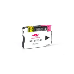 Moustache Compatible HP 933XL CN055AN Magenta Ink Cartridge High Yield - 1/Pack -Merangue International shop large 92744 Moustache 933XL M OfficeJet 6100 Compatible HP 933XL CN055AN Magenta Ink Cartridge High Yield Moustache
