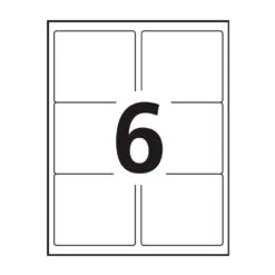 Avery® Shipping Laser Labels, 4 X 3-1/3"- Package Of 25 Sheets, 150Labels/Pack 7 Avery® Shipping Laser Labels, 4 X 3-1/3"- Package Of 25 Sheets, 150Labels/Pack -Merangue International shop large 9607a Avery Avery TBL x Labels Avery TrueBlock White Laser Shipping Permanent Adhesive Labels for Laser Printer Multi Size