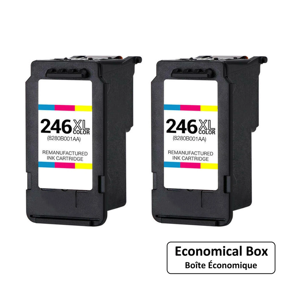Canon CL-246XL Remanufactured Color Ink Cartridge High Yield (8280B001AA) - Economical Box - 1/Pack 2 Canon CL-246XL Remanufactured Color Ink Cartridge High Yield (8280B001AA) - Economical Box - 1/Pack - Image 2