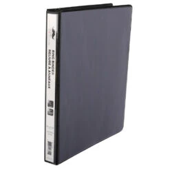 1/2" D-Ring Binder, 3 Rings, Letter Size,Black - Moustache® - 1/Pack