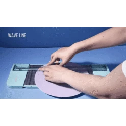 3-in-1 Multi-function Paper Trimmer, 12-Inch, Blue - Moustache® 20 3-in-1 Multi-function Paper Trimmer, 12-Inch, Blue - Moustache® -Merangue International shop large a0167 Moustache MOS 34008 BL Paper Trimmer 3 in 1 Multi function Paper Trimmer Moustache