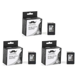 Remanufactured HP 60XL CC641WN Black Ink Cartridge High Yield - Moustache® - 1/Pack 26 Remanufactured HP 60XL CC641WN Black Ink Cartridge High Yield - Moustache® - 1/Pack -Merangue International shop large aaa92 Moustache HP60XL CC641WN R ENVY 100 Remanufactured HP 60XL CC641WN Black Ink Cartridge High Yield Moustache