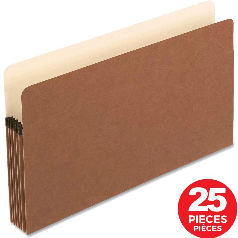 Pendaflex® Expanding File Pocket,25/Pack - 3-1/2 In. (800 Sheets), Legal 1 Pendaflex® Expanding File Pocket,25/Pack - 3-1/2 In. (800 Sheets), Legal