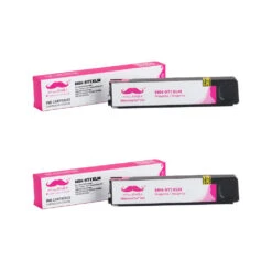 Compatible HP 971XL CN627AM Magenta Ink Cartridge High Yield - Moustache® - 1/Pack -Merangue International shop large afe72 Moustache 971XL Magenta CN627AM OfficeJet Pro X451dn Compatible HP 971XL CN627AM Magenta Ink Cartridge High Yield Moustache