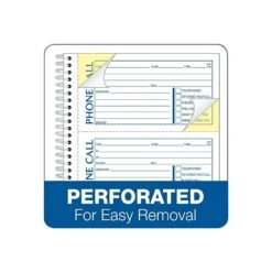 Adams® Spiral Bound Phone Message Books, Carbonless Duplicate, 400 Sheets, 5-1/4X11" -Merangue International shop large b3bc9 Blueline 735 SC1154D Telephone Message Pads Adams Spiral Bound Phone Message Books Carbonless Duplicate 400 Sheets 5 1 4X11