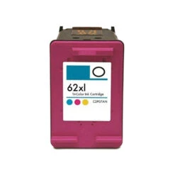 Remanufactured HP 62XL C2P07AN Tri-color Ink Cartridge High Yield - Economical Box - 1/Pack