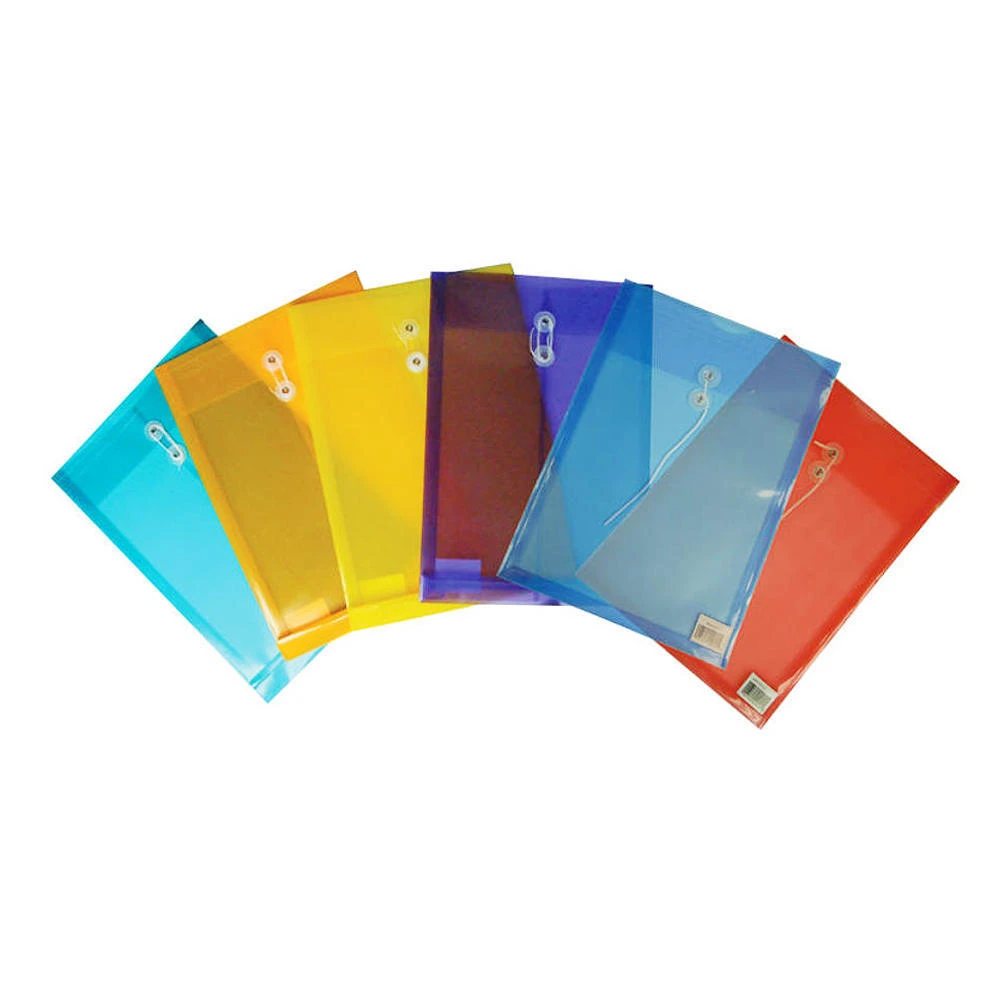 Geocan® Vertical Translucent Poly Envelope, 9-3/4" X 13-1/2", Assorted Colors, 1Pcs/Pack 2 Geocan® Vertical Translucent Poly Envelope, 9-3/4" X 13-1/2", Assorted Colors, 1Pcs/Pack - Image 2