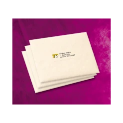 Avery® Clear Address Labels With Easy Peel®, 1 X 2-5/8" - 300/Pack -Merangue International shop large c233d Avery 099 7668 Mailing Shipping Labels Avery Clear Address Labels with Easy Peel