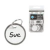 Merangue White Key Tags, 1-1/4" Diameter, 50/Pack