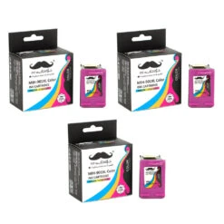 Remanufactured HP 901XL CC656AN Color Ink Cartridge High Yield - Moustache® - 1/Pack 11 Remanufactured HP 901XL CC656AN Color Ink Cartridge High Yield - Moustache® - 1/Pack -Merangue International shop large c2f03 Moustache 901XL Color OfficeJet J4540 Remanufactured HP 901XL CC656AN Color Ink Cartridge High Yield Moustache