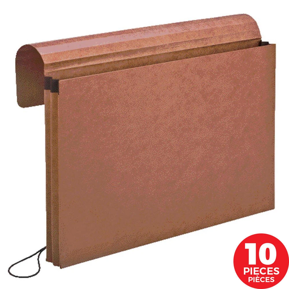 Pendaflex® Expanding Partition Wallets & Expanding Files, 10/Pack - Legal,without Compartment,5-1/4" Expansion,1200-sheet Capacity 7 Pendaflex® Expanding Partition Wallets & Expanding Files, 10/Pack - Legal,without Compartment,5-1/4" Expansion,1200-sheet Capacity - Image 7