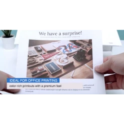 Moustache® Copy Paper - Letter Size 8.5" X 11", 80 Gsm / 21Lbs 500 Sheets - 95 Bright White - 1 Rame -Merangue International shop large c56f0 Other Brands MGG copy paper Copy Multiuse Paper G G Copy Print Paper 8 5 x 11 95 brightness 500 Sheets Ream