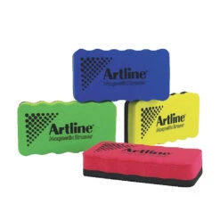 Artline® Magnetic Whiteboard Eraser, 1/Pack, Random Color, 456517