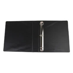 2" D-Ring Binder, Letter Size, Labor-Saving Design, Black, 1/Pack - Moustache® -Merangue International shop large c7ea8 Moustache MOS 321D225PD Binders 2 D Ring Binder 3 Rings Letter Size Black Moustache