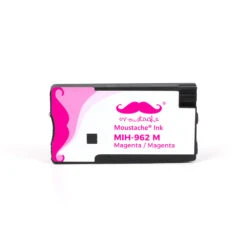Remanufactured HP 962 3HZ97AN#140 Magenta Ink Cartridge - Moustache® - 1/Pack 20 Remanufactured HP 962 3HZ97AN#140 Magenta Ink Cartridge - Moustache® - 1/Pack -Merangue International shop large c8335 Moustache HP 962 3HZ97AN M OfficeJet Pro 9010 Remanufactured HP 962 3HZ97AN 140 Magenta Ink Cartridge Moustache