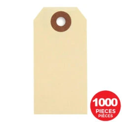 Merangue® Manila Paper Shipping Labels, Pack Of 1000, #1 2-3/4 X 1-3/8"429100