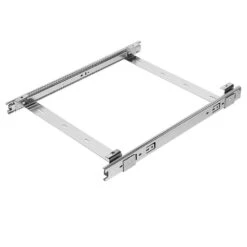 Slide Out Cabinet Basket Organizer ， 21 1/16" X 17 1/8" X 4 1/8", Chrome,for Kitchen - SortWise® -Merangue International shop large ca236 SortWise SW POCS 1721 Organizers Slide Out Cabinet Organizer Pull Out Under Cabinet Sliding Shelf Chrome SortWise