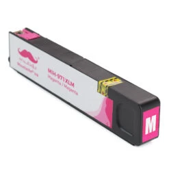 Compatible HP 971XL CN627AM Magenta Ink Cartridge High Yield - Moustache® - 1/Pack -Merangue International shop large cef95 Moustache 971XL Magenta CN627AM OfficeJet Pro X451dn Remanufactured Compatible HP 971XL CN627AM Magenta Ink Cartridge High Yield Moustache