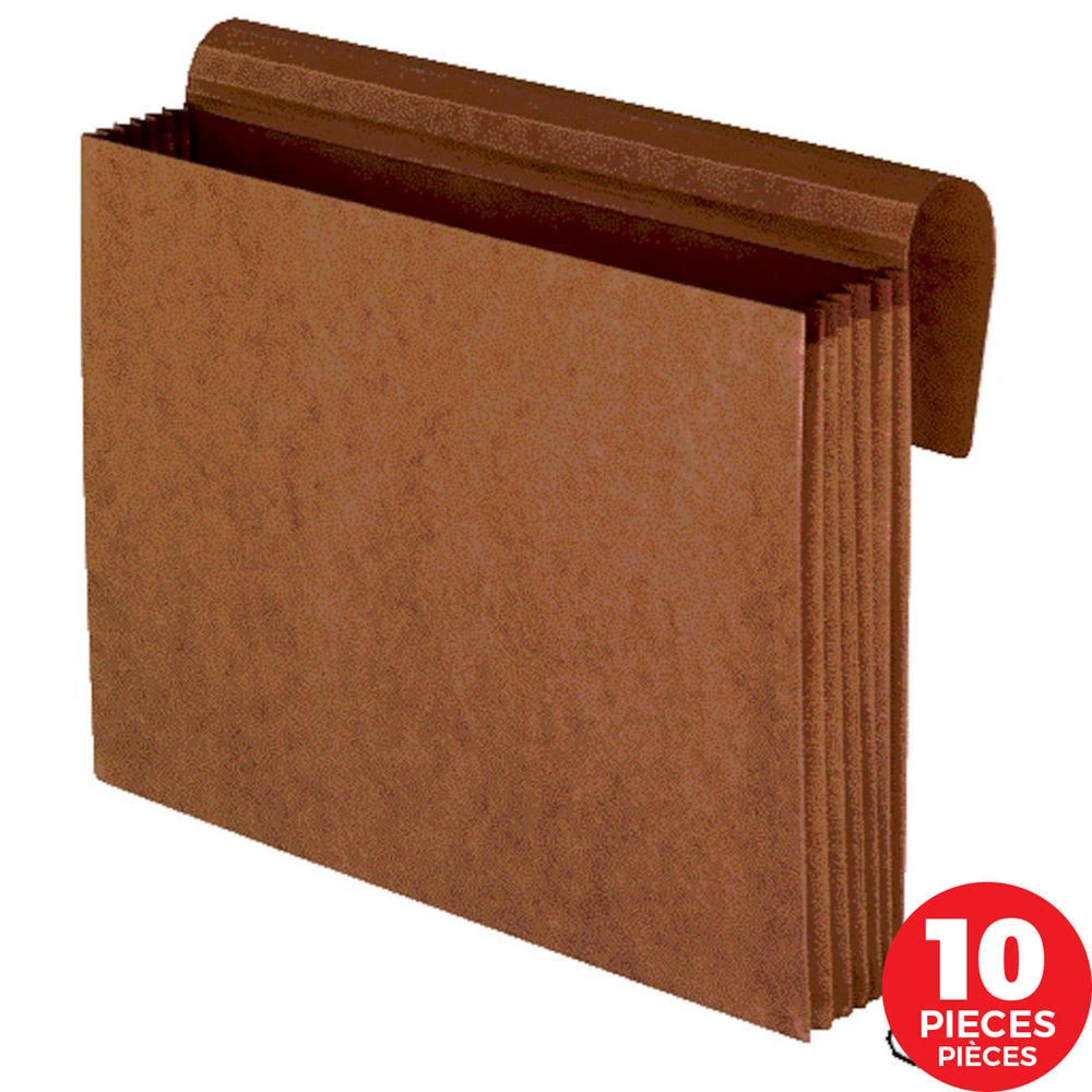 Pendaflex® Expanding Partition Wallets & Expanding Files, 10/Pack - Legal,without Compartment,5-1/4" Expansion,1200-sheet Capacity 6 Pendaflex® Expanding Partition Wallets & Expanding Files, 10/Pack - Legal,without Compartment,5-1/4" Expansion,1200-sheet Capacity - Image 6