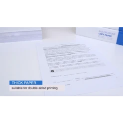 Moustache® Copy Paper - Letter Size 8.5" X 11", 80 Gsm / 21Lbs 500 Sheets - 95 Bright White - 1 Rame -Merangue International shop large d0144 Other Brands MGG copy paper Copy Multiuse Paper G G Copy Print Paper 8 5 x 11 95 brightness 500 Sheets Ream