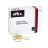 Offix® Elastic Rubber Bands, 1/4 Lb/box - 1/16"W X 1-1/4"L, #10