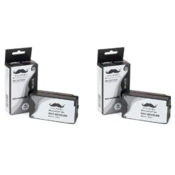 Remanufactured HP 952XL F6U19AN Black Ink Cartridge High Yield - Moustache® - 1/Pack 14 Remanufactured HP 952XL F6U19AN Black Ink Cartridge High Yield - Moustache® - 1/Pack -Merangue International shop large d2a40 Moustache 952XL BK OfficeJet Pro 8710 Remanufactured HP 952XL F6U19AN Black Ink Cartridge High Yield Moustache