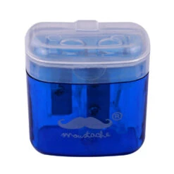 Twin-Hole Pencil Sharpener - Moustache® - 1/Pack -Merangue International shop large d2dc3 Moustache MOS AT4080 Pencil Sharpener Sharpener 12pc box Moustache