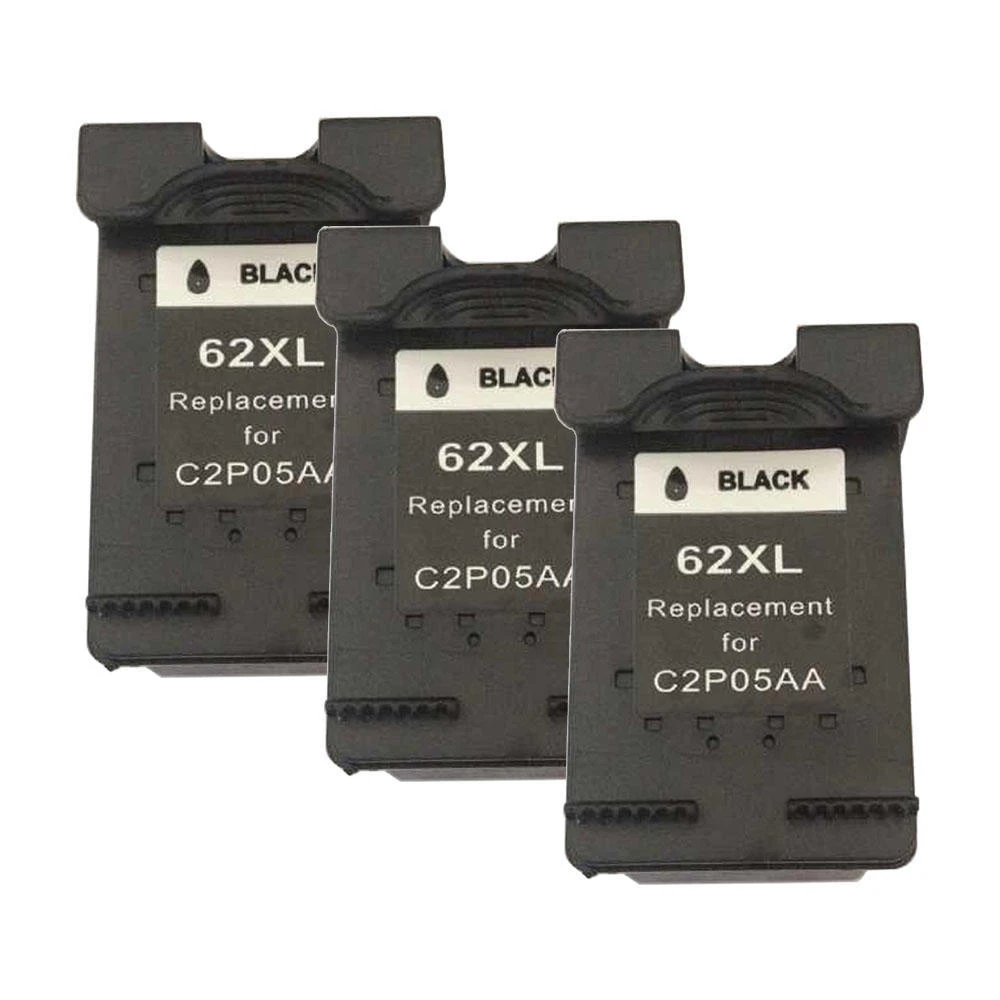 Remanufactured HP 62XL C2P05AN Black Ink Cartridge High Yield - Economical Box - 1/Pack 2 Remanufactured HP 62XL C2P05AN Black Ink Cartridge High Yield - Economical Box - 1/Pack - Image 2