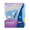 Avery® Big Tab™ Write And Erase Durable Plastic Dividers 1 Set - 5 Tabs