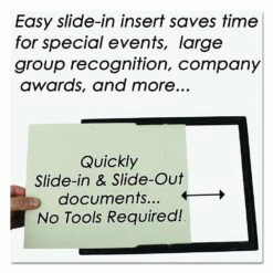 NuDell EZ Mount Plastic Frame, Fit 8-1/2" X 11" Documents, Portrait Or Landscape -Merangue International shop large dbefd NuDell n 510 11880 Frame NuDell EZ Mount Plastic Frame For 8 1 2 x 11 Documents Portrait or Landscape