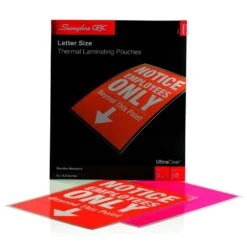 Swingline® GBC® UltraClear™ Thermal Laminating Pouches, 3 Mil, 50/Pack - 9" X 11-1/2"