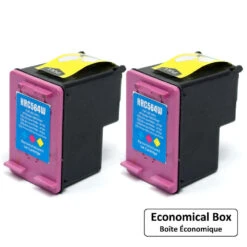 Remanufactured HP 61XL CH564WN Tri-Color Ink Cartridge High Yield - Economical Box - 1/Pack -Merangue International shop large e070a EcoBox HP61XL Color Ecobox DeskJet 1000 Remanufactured HP 61XL CH564WN Tri Color Ink Cartridge High Yield Economical Box