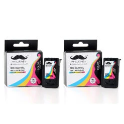 Canon CL-211XL Remanufactured Color Ink Cartridge High Yield - Moustache® - 1/Pack 7 Canon CL-211XL Remanufactured Color Ink Cartridge High Yield - Moustache® - 1/Pack -Merangue International shop large e610c Moustache M CL211XLR PIXMA MP240 Canon CL 211XL Remanufactured Color Ink Cartridge High Yield Moustache