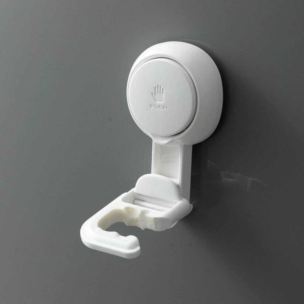 Drill-Free Vacuum Suction Cup Wall Mounted Mop Holder Organizer Self - STORA - 1 Pack 1 Drill-Free Vacuum Suction Cup Wall Mounted Mop Holder Organizer Self - STORA - 1 Pack