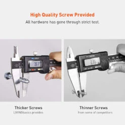 Wall Shelf Garage Storage Rack 1 X 6 FT, 2 Packs,12*72in, Supports Up 600 Lbs,Black - LIVINGbasics® -Merangue International shop large e7dd1 LIVINGbasics LVB GR102 1x6 Garage Storage Wall Shelf Garage Storage Rack 2 Pack 12 72 Black LIVINGbasics