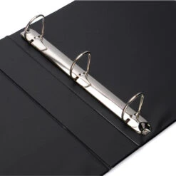 1" D-Ring Binder, 3 Rings, Letter Size, Black - Moustache® - 1/Pack -Merangue International shop large eedbe Moustache MOS 321D210PD Binders 1 D Ring Binder 3 Rings Letter Size Black Moustache