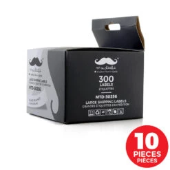 DYMO 30256 LabelWriter Large Shipping Labels, 2-5/16" X 4", Black On White, Compatible - Moustache® - 1/Pack -Merangue International shop large f1ee3 Moustache MTD 30256 Label Maker Tapes DYMO 30256 LabelWriter Large Shipping Labels 2 5 16 x 4 Black on White Compatible Moustache