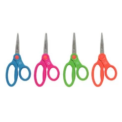 Westcott KleenEarth® 5" School Kids Scissors With Microban Protection, 1/Pack - Pointed