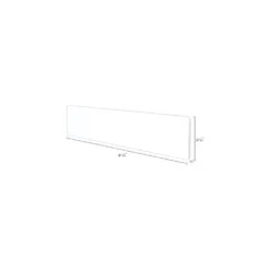 Deflecto Cubicle Nameplate Sign Holders (587501), 8-1/2"W X 2"H -Merangue International shop large f56c5 Deflecto n 330 587501 Sign Holders Display Deflecto Cubicle Nameplate Sign Holders 587501 8 1 2 W x 2 H