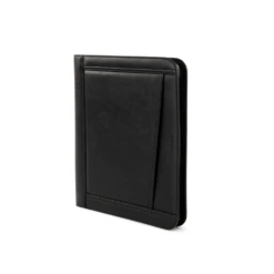 Bugatti® Tech Writing Case,(L) 10.5" X (H) 13" X (D) 1", Black -Merangue International shop large f6865 Bugatti WRC5096BU BLACK Writing Cases Bugatti Tech Writing Case L 10 5 x H 13 x D 1 Black