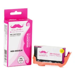 Remanufactured HP 902XL T6M06AN Magenta Ink Cartridge High Yield - Moustache® - 1/Pack