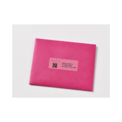 Avery® Clear Address Labels With Easy Peel®, 1 X 2-5/8" - 300/Pack -Merangue International shop large fb8f9 Avery 099 7668 Mailing Shipping Labels Avery Clear Address Labels with Easy Peel