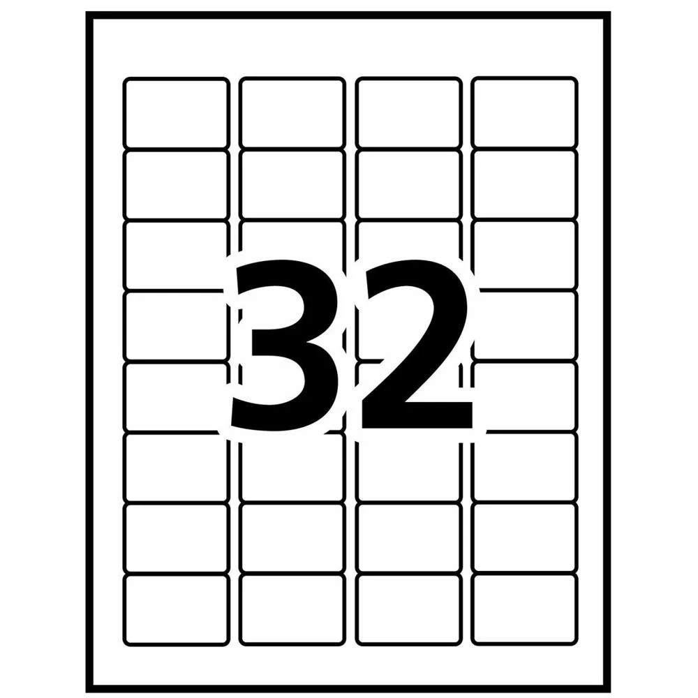 Avery® Durable ID Labels With TrueBlock™ Technology, 1-3/4 X 1-1/4", 1600/Pack (06576) 4 Avery® Durable ID Labels With TrueBlock™ Technology, 1-3/4 X 1-1/4", 1600/Pack (06576) - Image 4