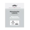 Laser Address Labels, 1-1/3" X 4", Compatible, 1400 Labels - Moustache®