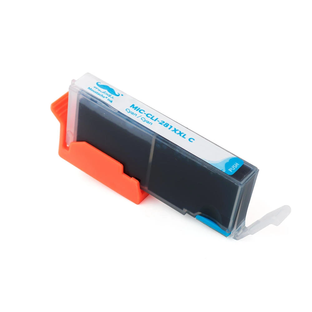 Canon CLI-281XXL Compatible Cyan Ink Cartridge Extra High Yield (1980C001) - Moustache® - 1/Pack 2 Canon CLI-281XXL Compatible Cyan Ink Cartridge Extra High Yield (1980C001) - Moustache® - 1/Pack - Image 2